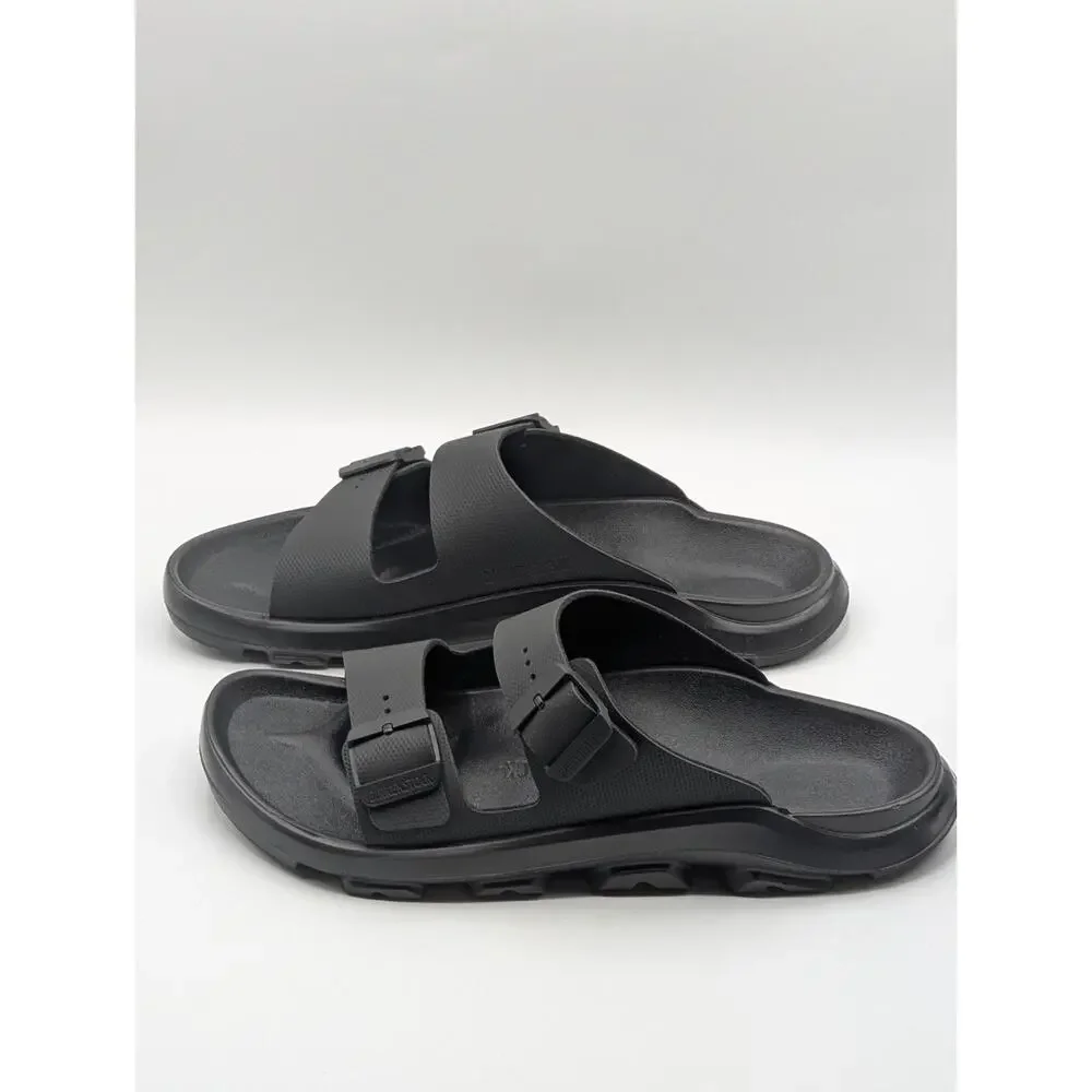 Birkenstock Mens Size 7 Mogami Terra Stealth 2 Strap Black Regular Fit Sandals